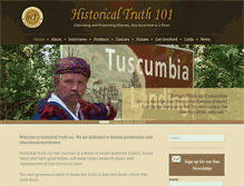 Tablet Screenshot of historicaltruth101.com